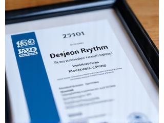 ISO 27001 인증 로고 및 증서